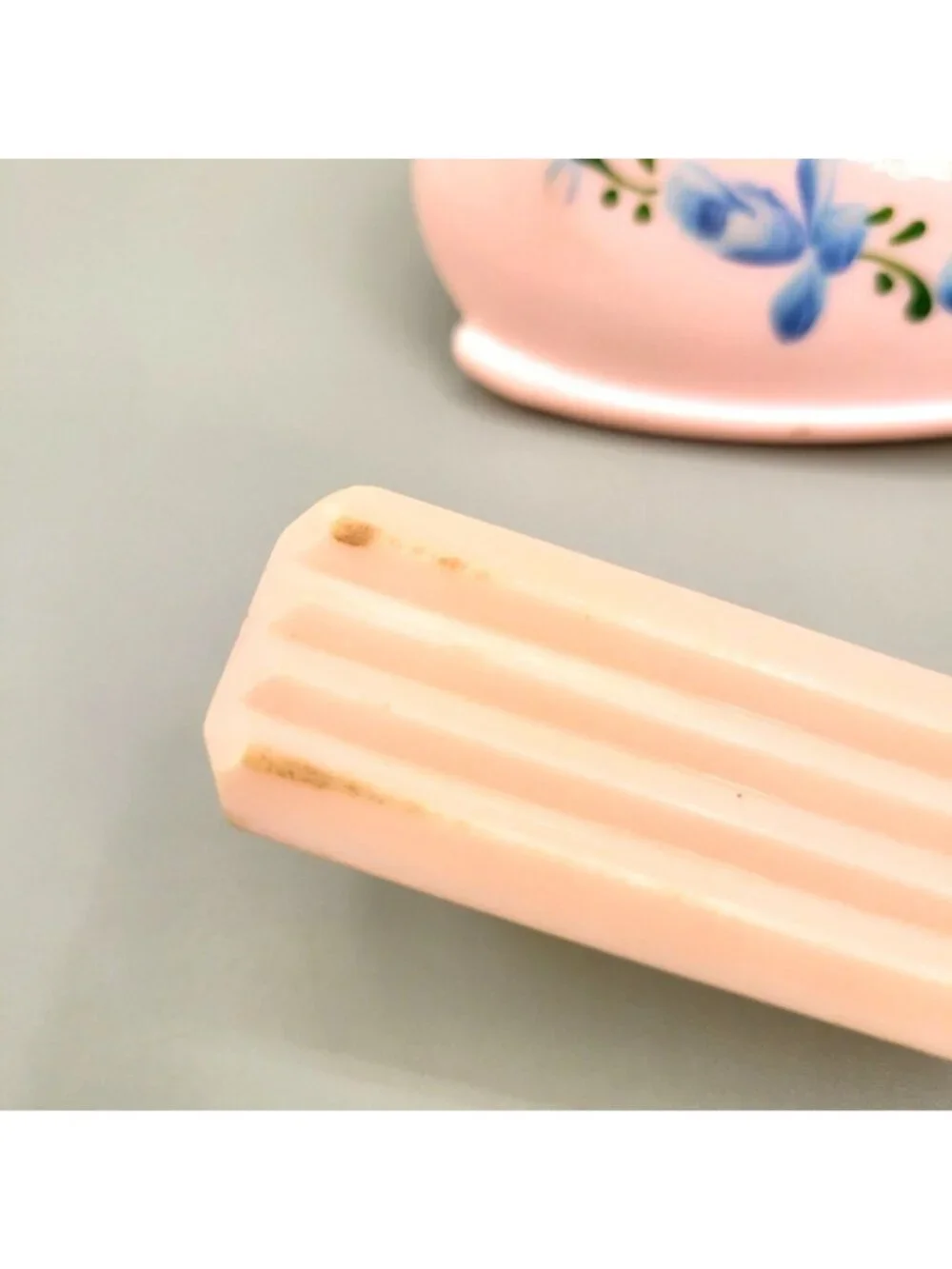 Our Baby Snapshot Mini Album Baby Fine Bristle Hair Brushes Pink Floral